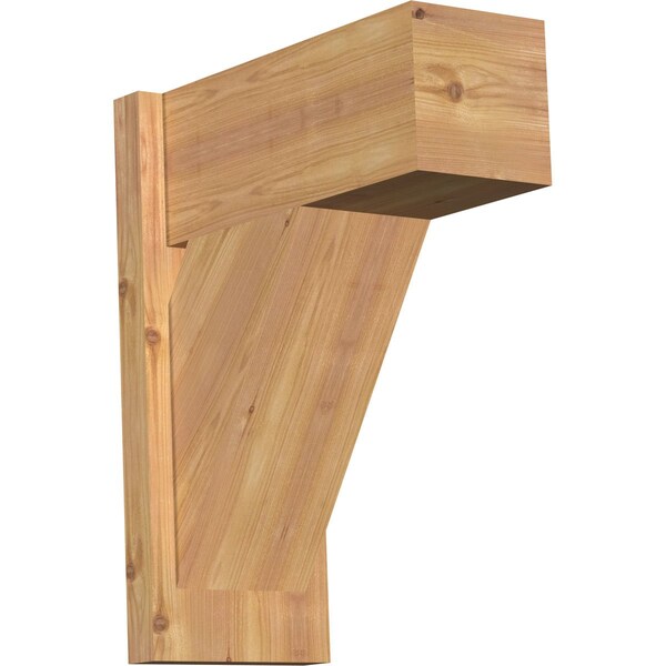 Ekena Millwork Traditional Block Smooth Outlooker, Western Red Cedar, 7 1/2"W x 16"D x 20"H OUT08X16X20TRA05SWR - main